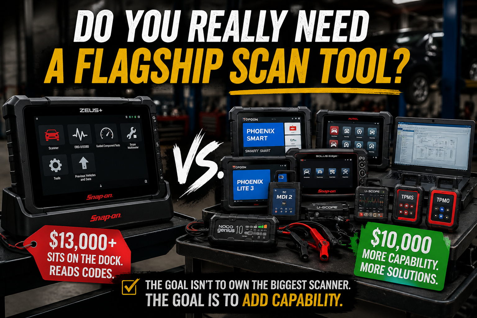Do You Really Need a Flagship Scan Tool?