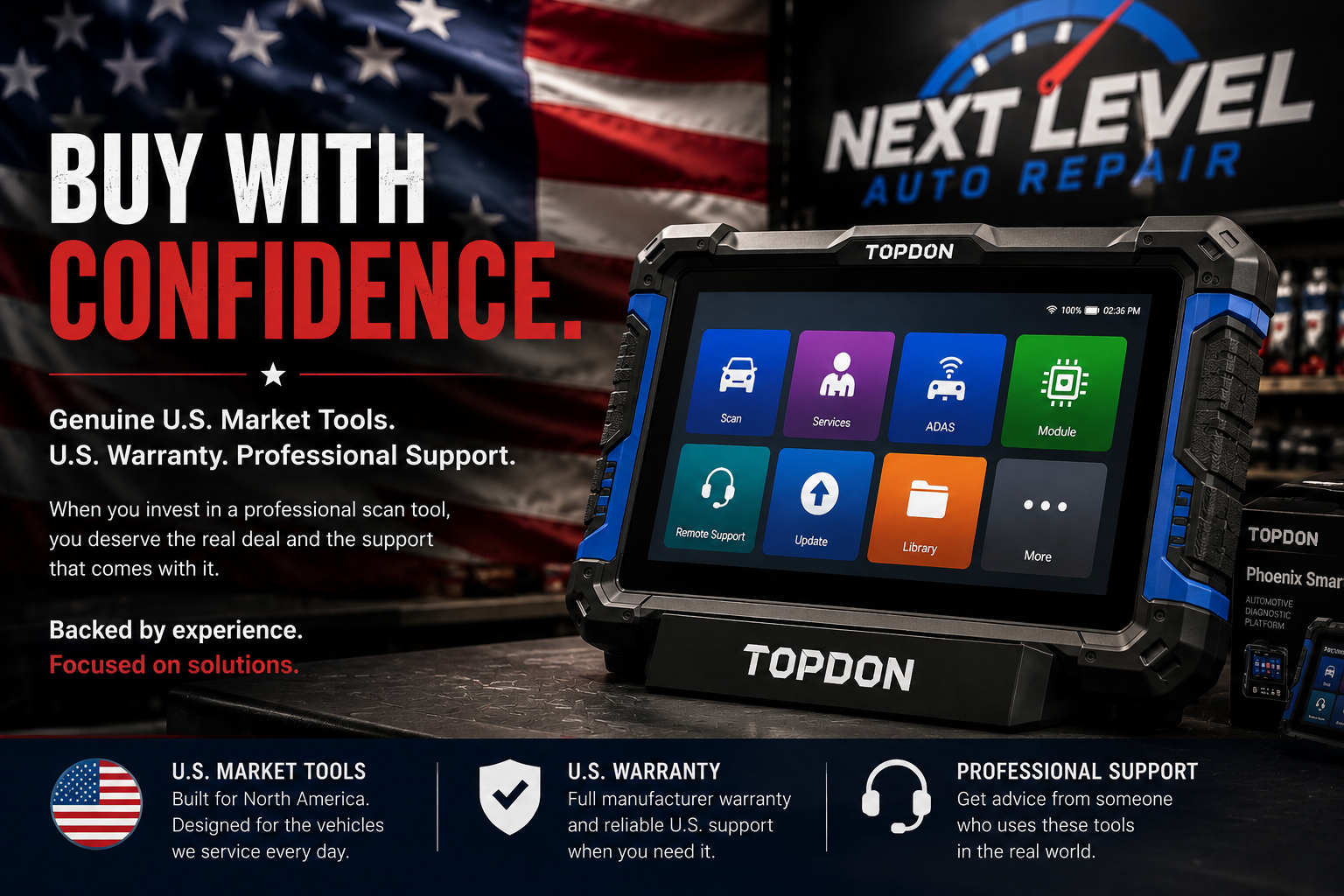 Why Buying an Automotive Scan Tool From an Authorized U.S. Seller Matters