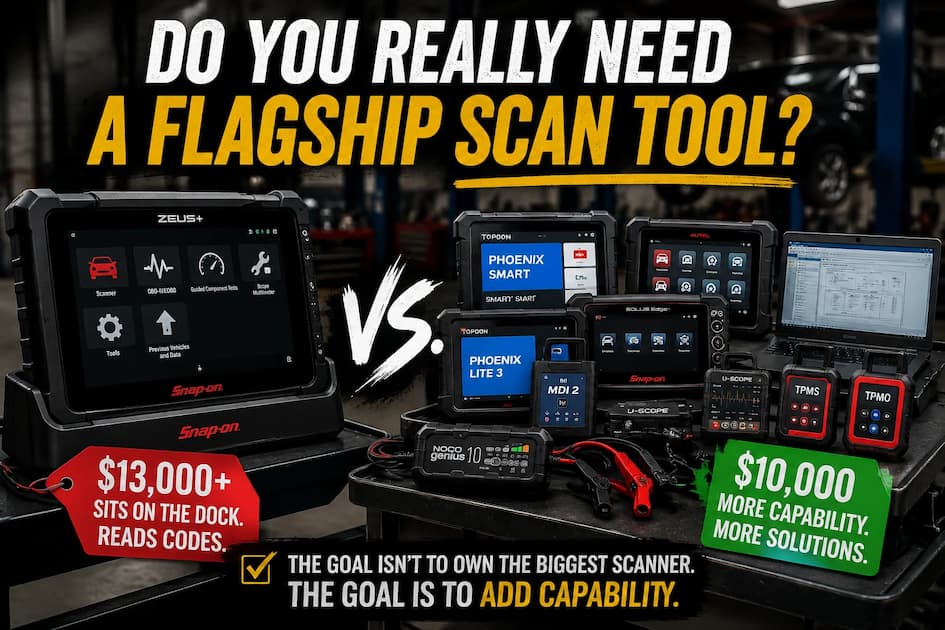 Do You Really Need a Flagship Scan Tool?