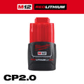 Milwaukee M12 2.0 Battery