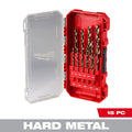 Milwaukee 15 piece Red Helix Cobalt Drill Bits