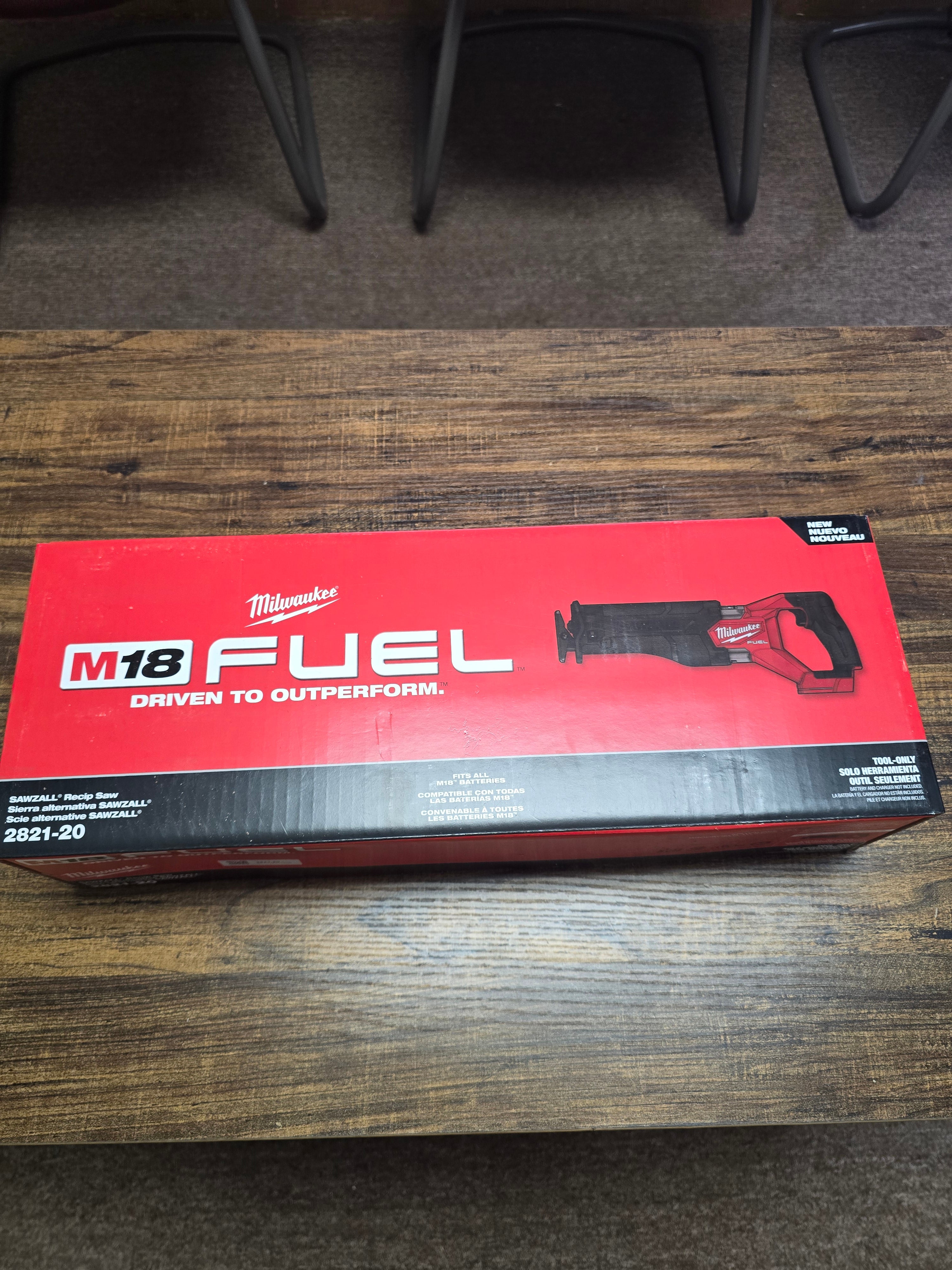 Milwaukee M18 FUEL SAWZALL Reciprocating Saw 2821-20 Tool Only