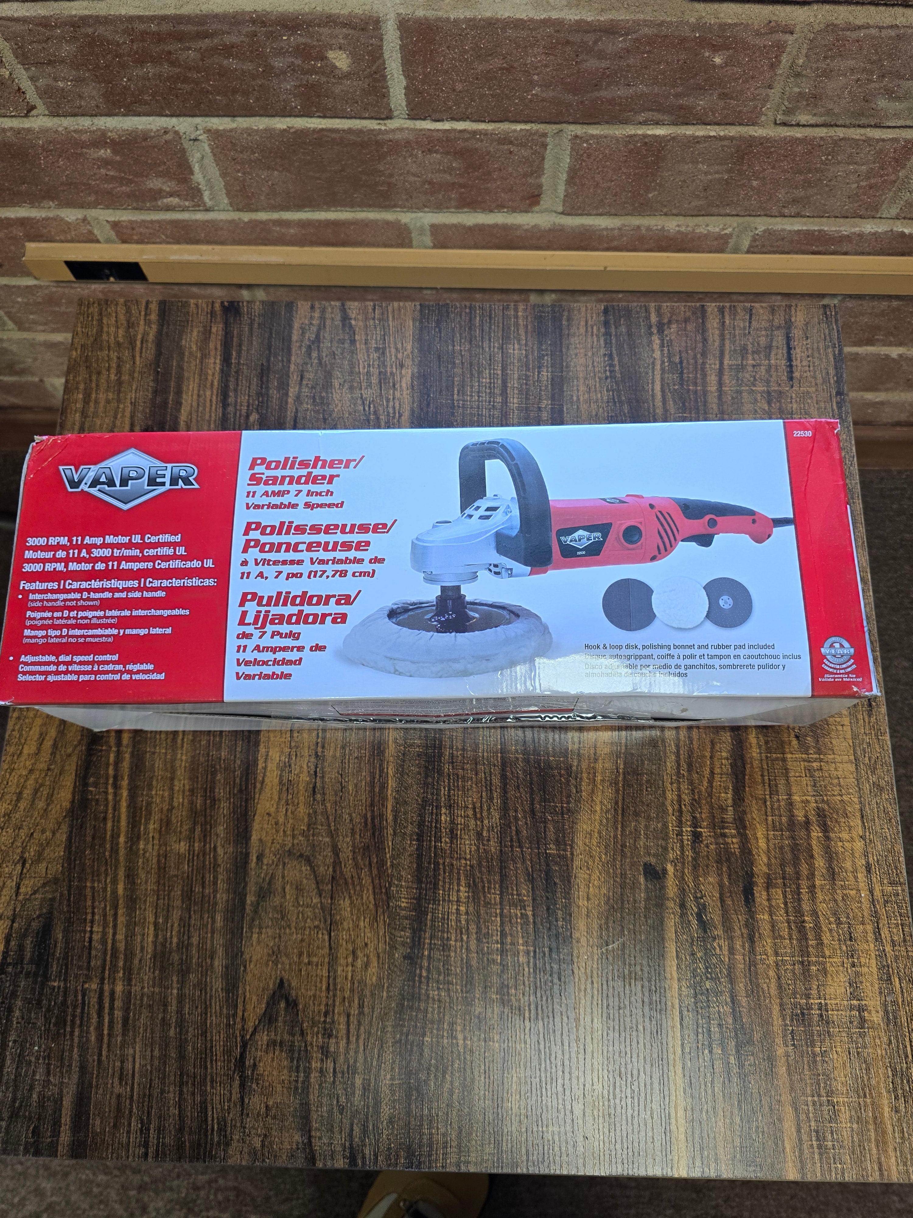 Titan 22530 11 Amp 7 in Variable-Speed Polisher/Sander Web Deal