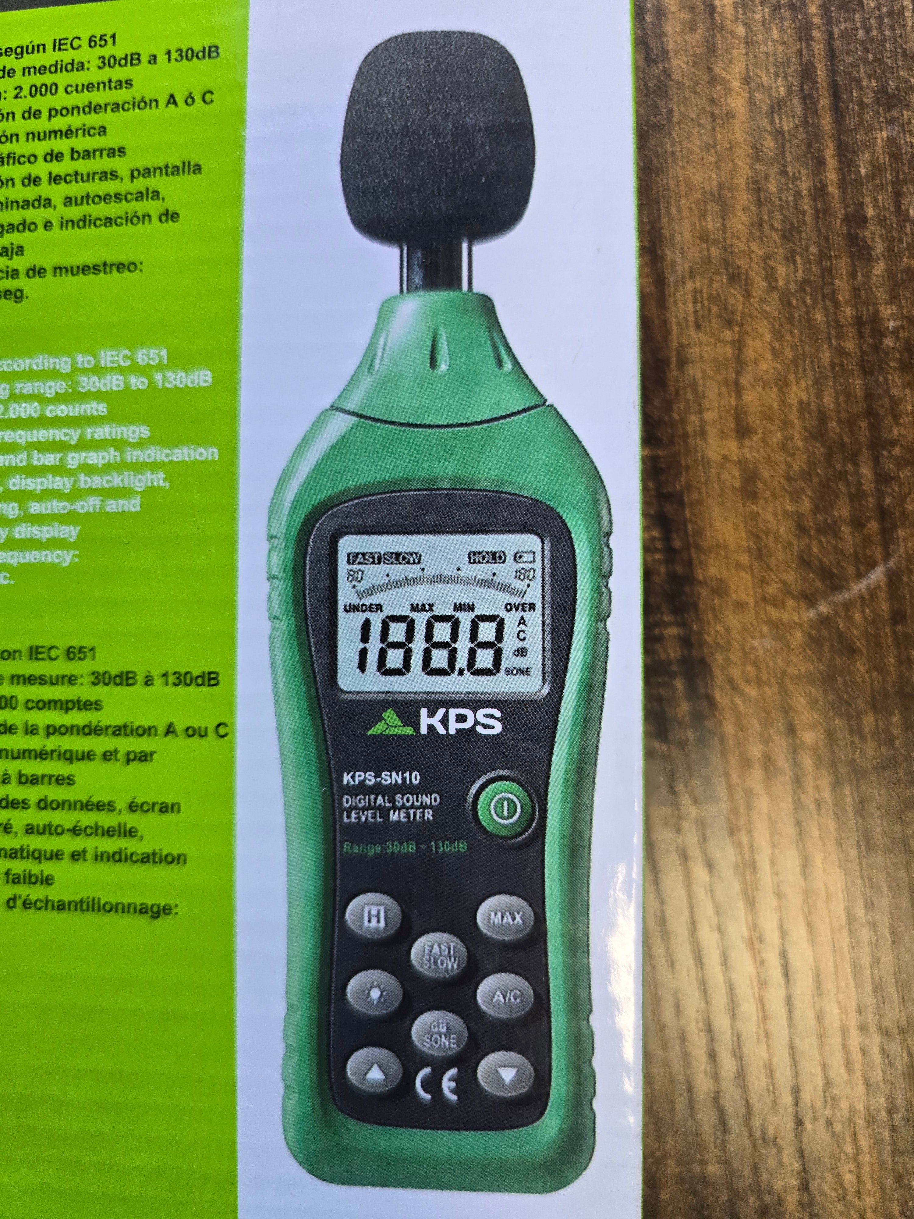 KPS Digital Sound Level Meter