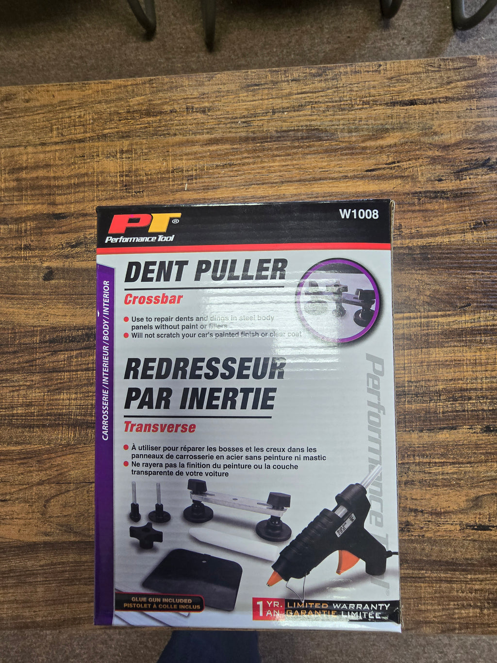 Performance tool W1008 Crossbar Dent Puller Kit