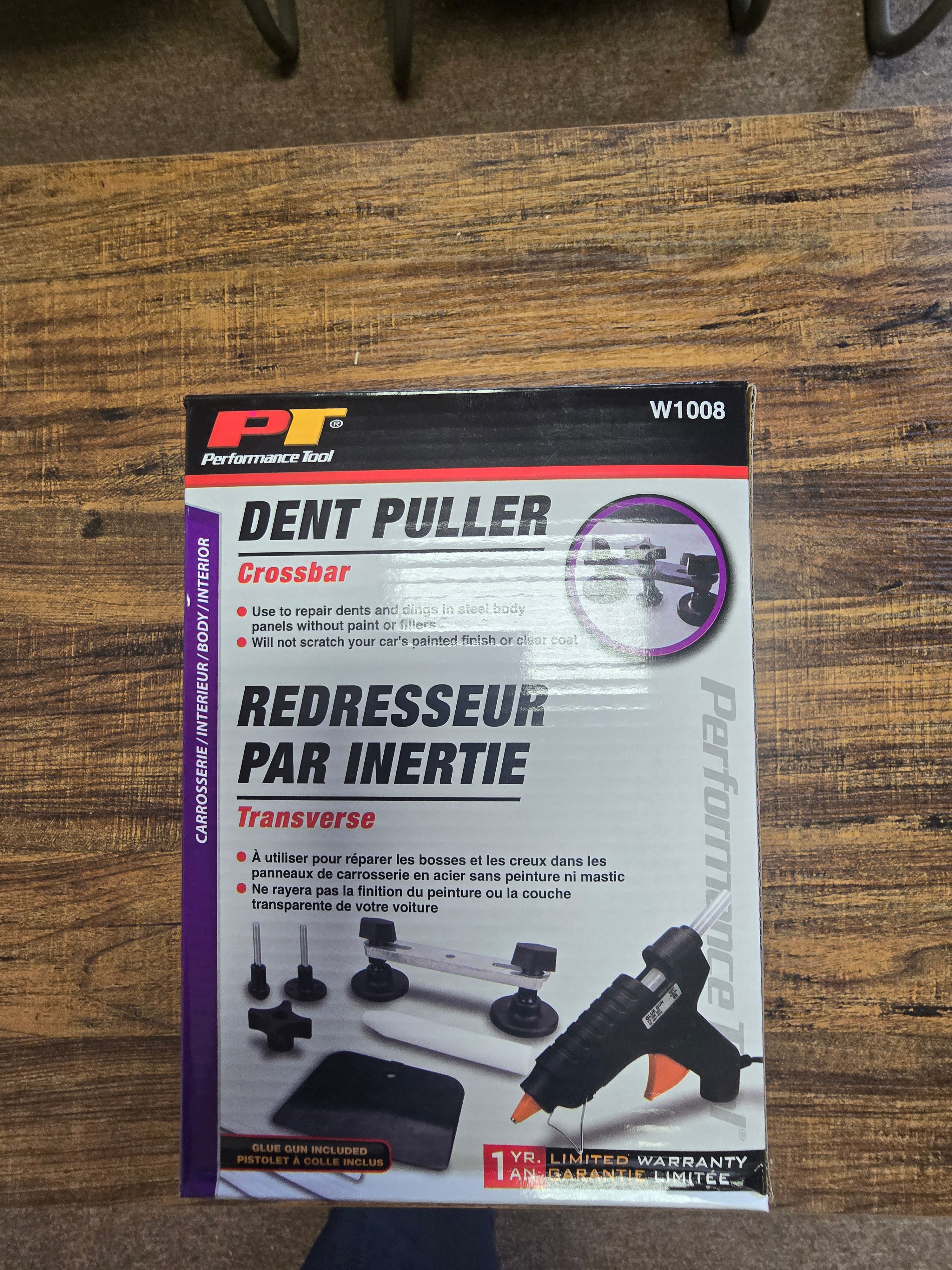 Performance tool W1008 Crossbar Dent Puller Kit