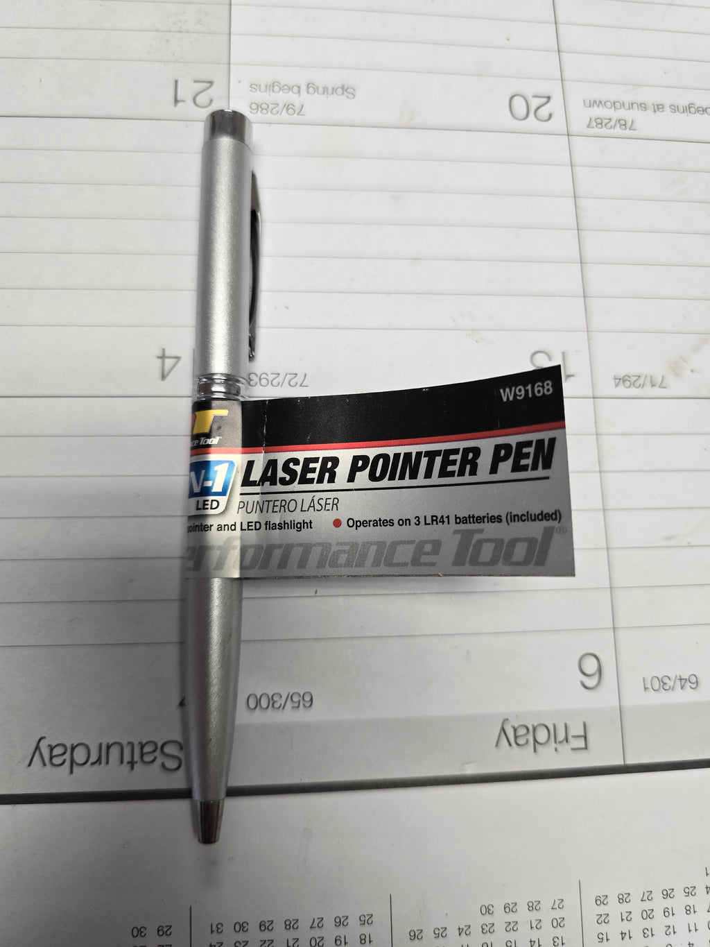 3 in 1 Laser Pointer Pen by Performance Tool