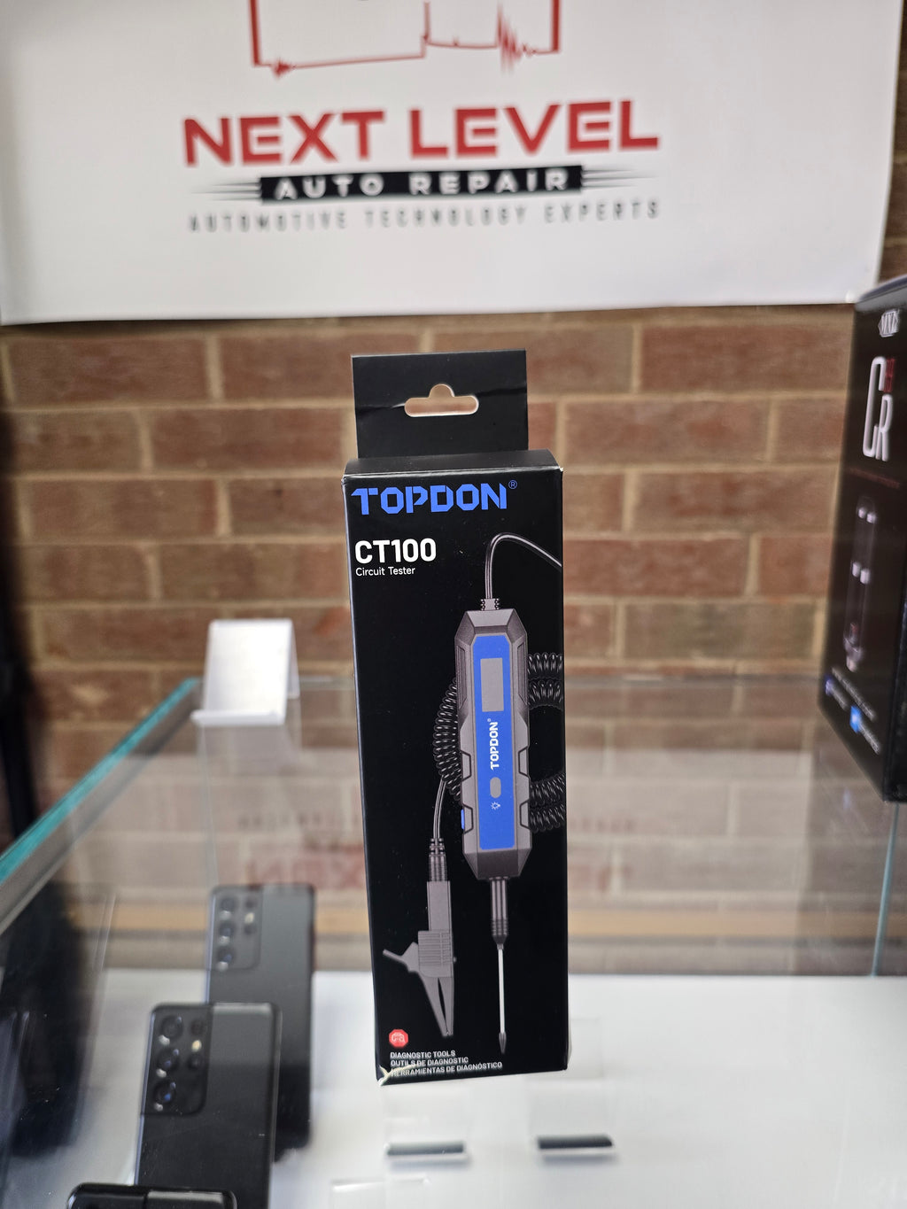 TOPDON CT100 Automotive Circuit Tester with Load Test & Polarity Alerts