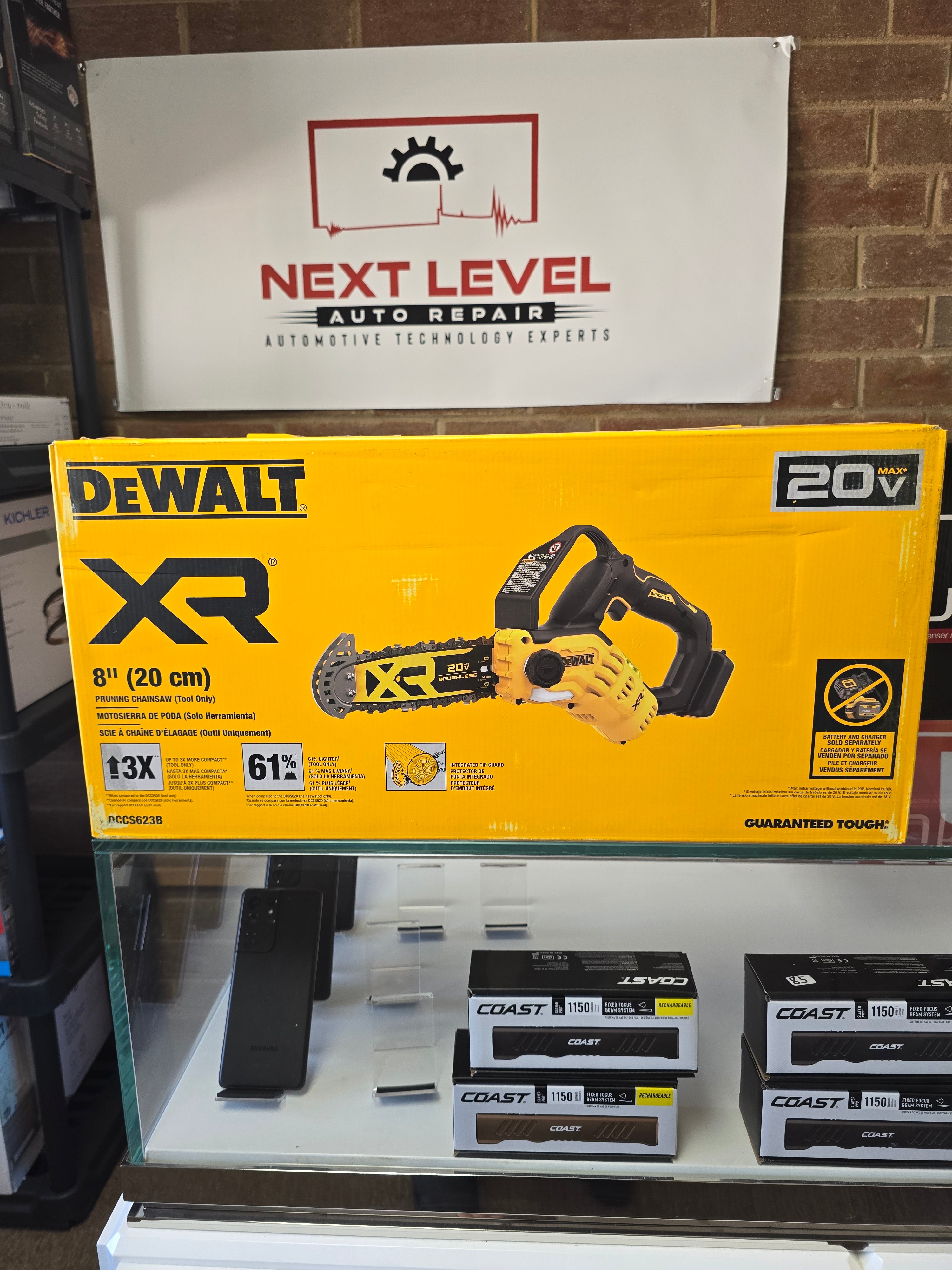 DEWALT DCCS623B 20V MAX 8 in Cordless Pruning Saw - Tool Only Web Deal