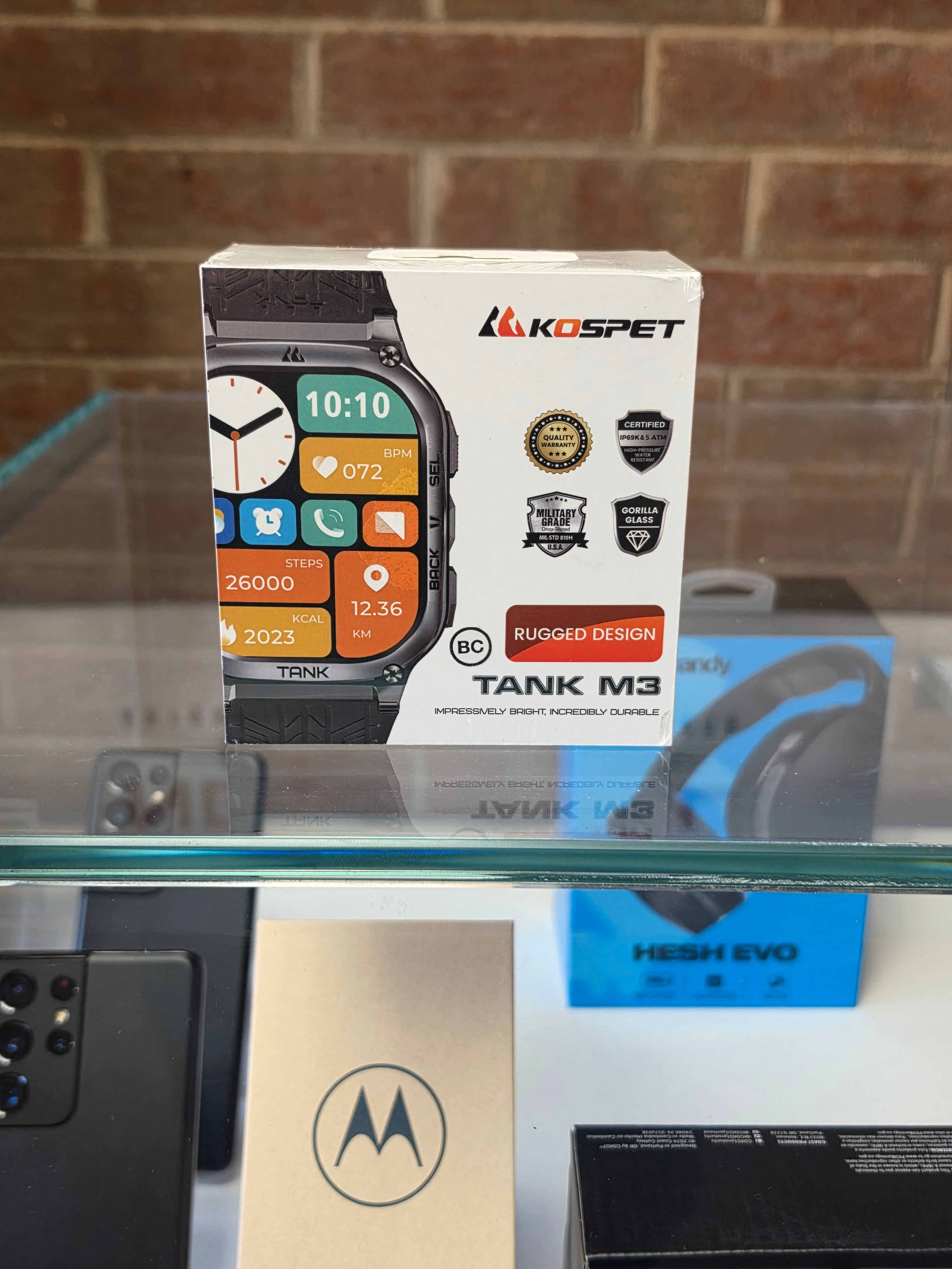 KOSPET TANK M3 Rugged Military-Grade Smartwatch