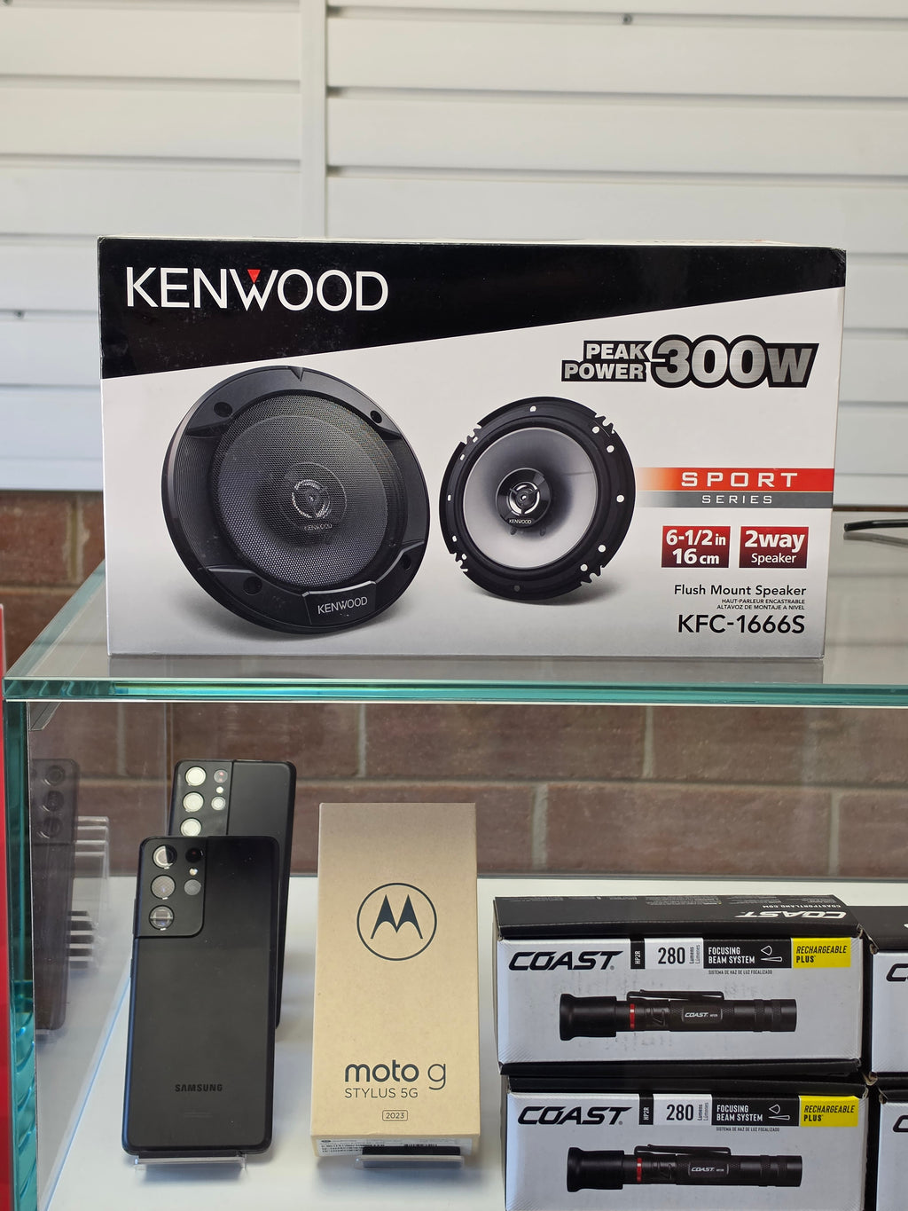 Kenwood KFC-1666S Sport Series 6-1/2" 2-way car speakers