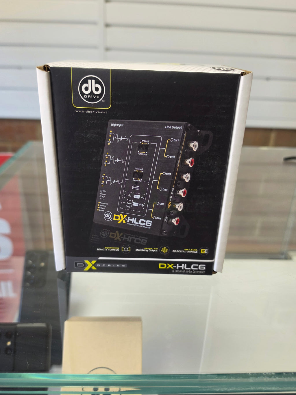 DX-HLC6 : 6 Ch High Low-Level Converter With Summing Capability