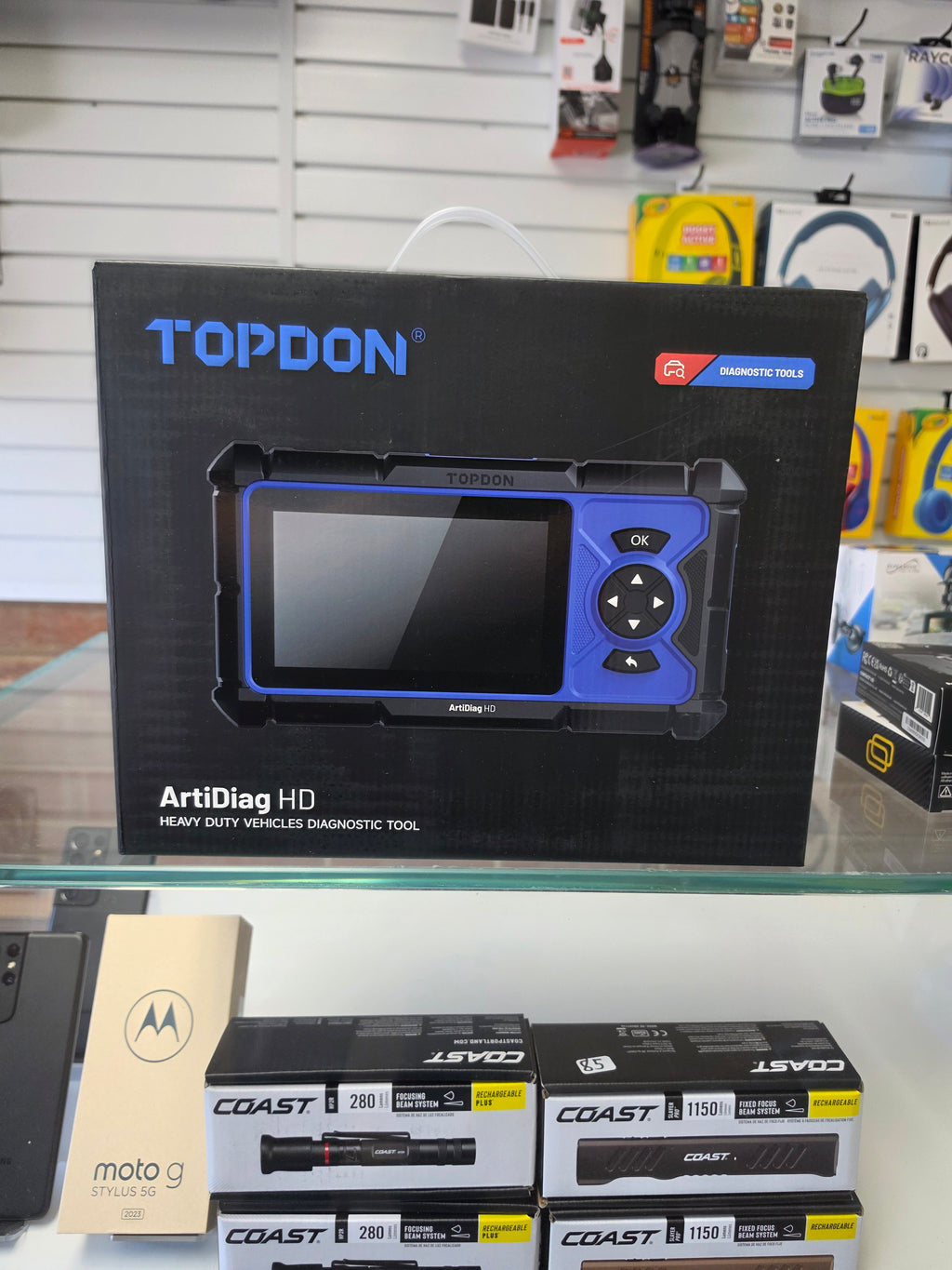 TOPDON ArtiDiag HD Heavy-Duty Truck Diagnostic Scan Tool with Service Functions