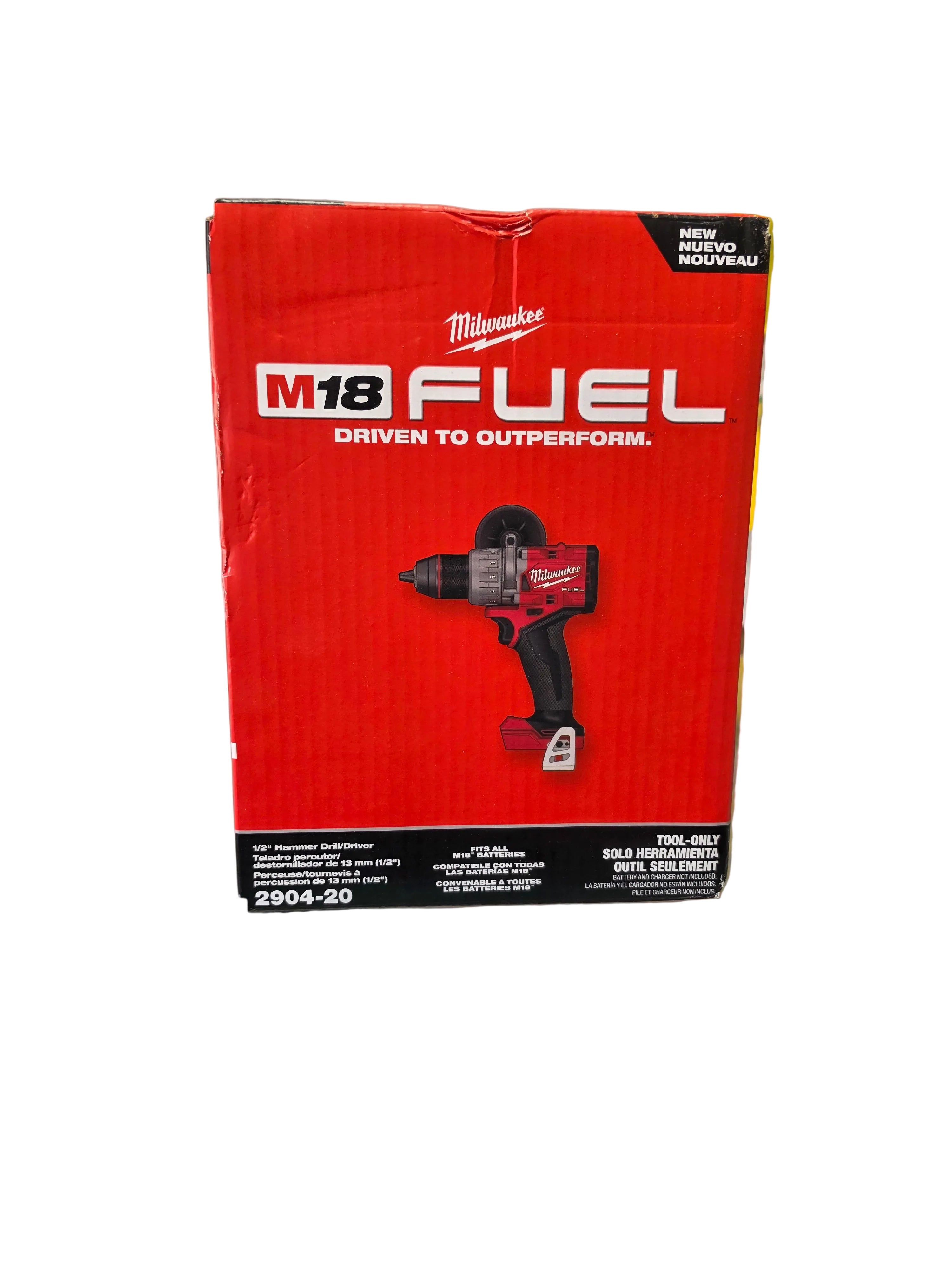 Milwaukee M18 FUEL 1/2" Hammer Drill/Driver 2904-20 Tool Only