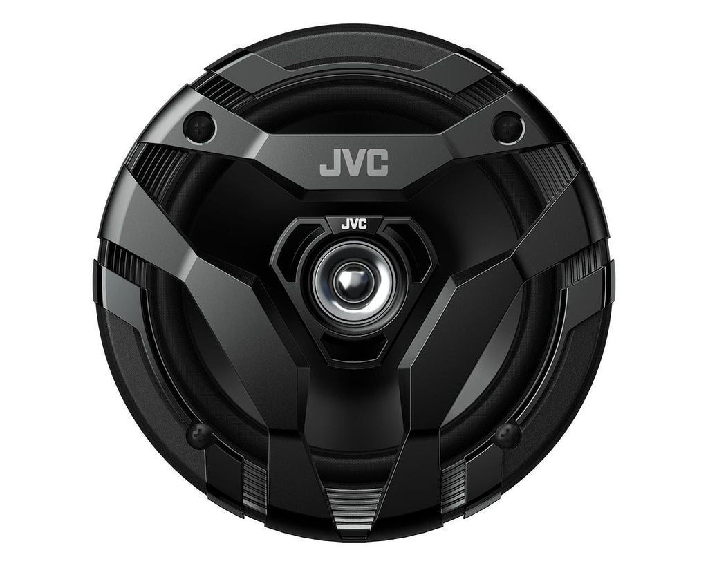 JVC CS-DF620 6.5" 2-Way Coaxial Car Speakers (Pair), 25W RMS / 300W Peak Each, 4-Ohm, 46mm Shallow Mount