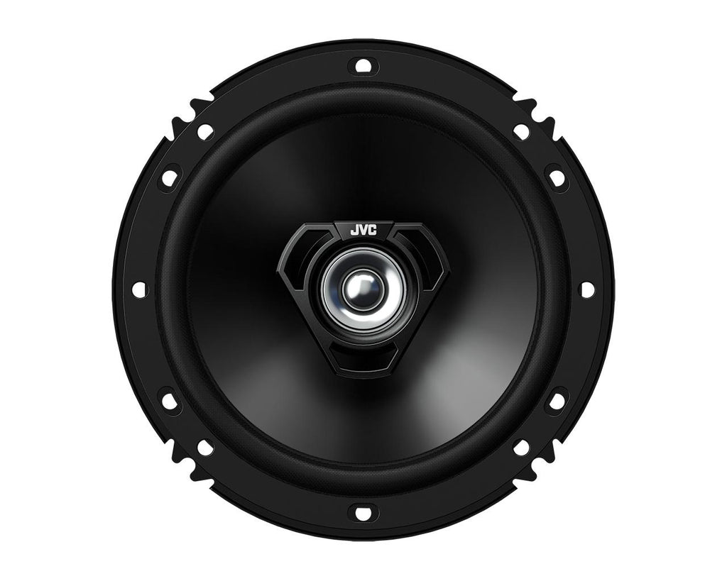 JVC CS-DF620 6.5" 2-Way Coaxial Car Speakers (Pair), 25W RMS / 300W Peak Each, 4-Ohm, 46mm Shallow Mount
