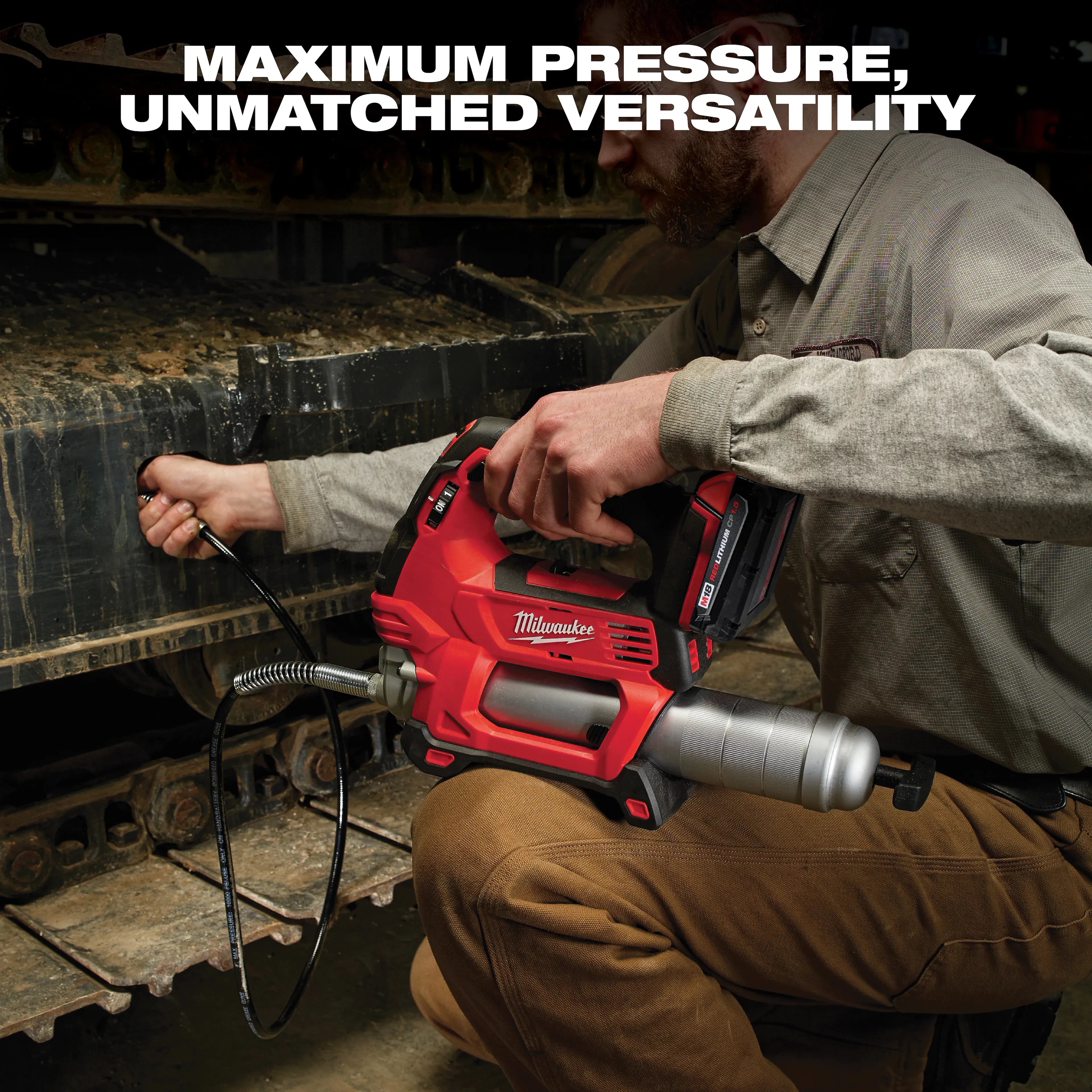 Milwaukee M18™ Cordless 2-Speed Grease Gun