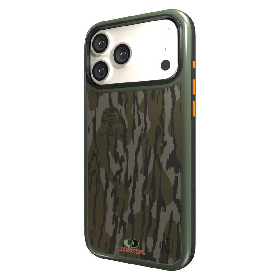 Cellhelmet - Fortitude Series MagSafe Compatible Case for iPhone 17 Pro Max - Mossy Oak® Bottomland