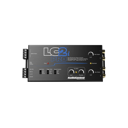 AudioControl LC2i PRO 2-Channel Line Output Converter w/ AccuBASS & ACR-1 Remote