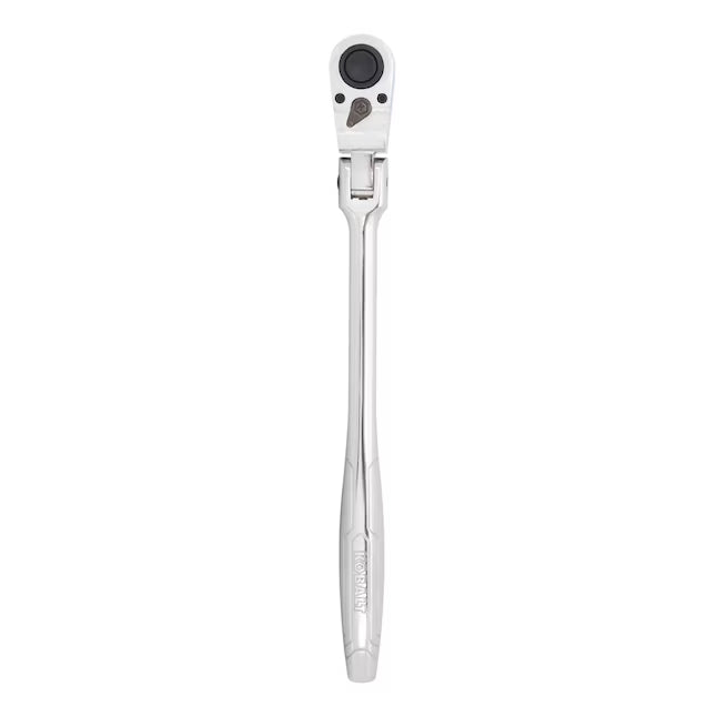 Kobalt 90 -Tooth 1/2-in Drive Full polish Handle Flexible Head Ratchet
