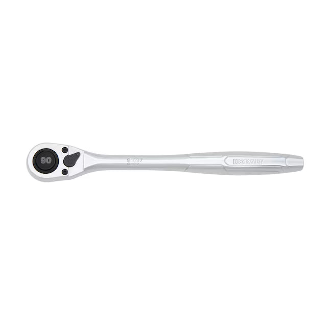 Kobalt 90 -Tooth 3/8-in Drive Full polish Handle Ratchet