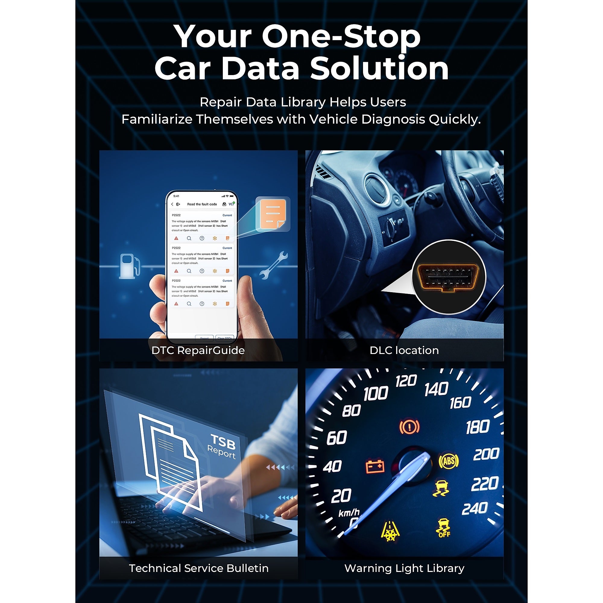TOPDON TopScan Pro - OBD2 Scanner, Full System Diagnosis, Bidirectional Control