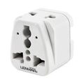 Lenmar TraveLite Ultracompact All-in-One International Travel Adapter – White