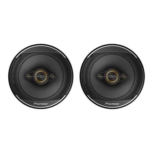 Pioneer TS-A1681F 6.5" A-Series Plus 4-Way Coaxial Car Speakers – 350W Max – Pair