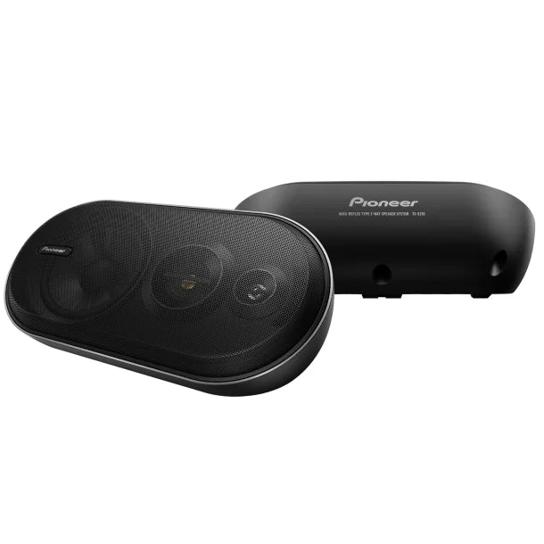 Pioneer TS-X210 5.25" 3-Way Surface-Mount Speakers – 100W Max – Pair