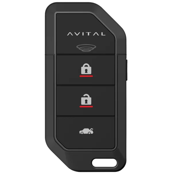 Avital 2103L 1-Way Keyless Entry System with Two 4-Button Remotes