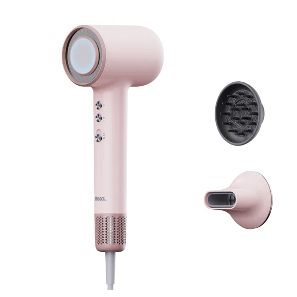 Mera Bi-Ionic High Speed Hair Dryer – 110,000 RPM – Coral Pink