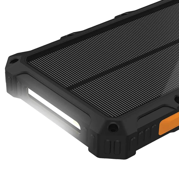 ToughTested ROC10 10,000mAh Solar Power Bank & Qi Wireless Charger – IP65
