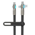HyperGear Chunky180 100W USB-C to USB-C Rugged Fast Charge Cable – 12 Ft. Black