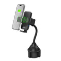 HyperGear EZ Grip 15W Wireless Fast Charging Cup-Holder Phone Mount