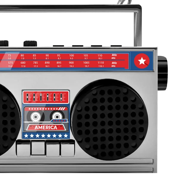 Celebrate 250 3-Watt Wireless Boombox Speaker Necklace with Bluetooth, TWS & FM Radio