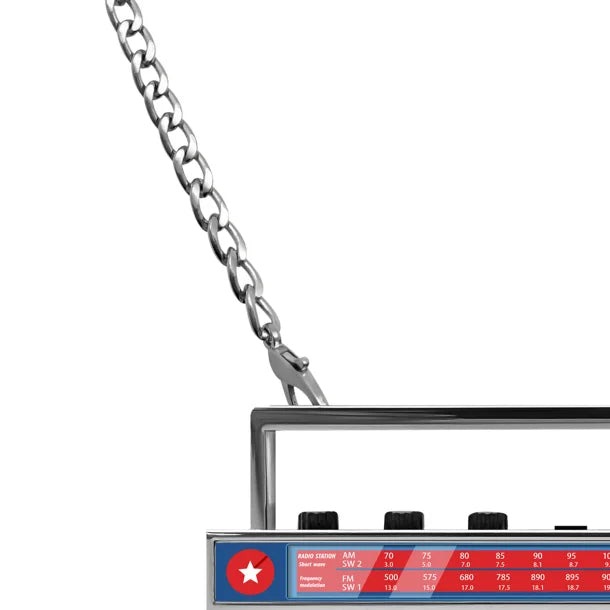 Celebrate 250 3-Watt Wireless Boombox Speaker Necklace with Bluetooth, TWS & FM Radio