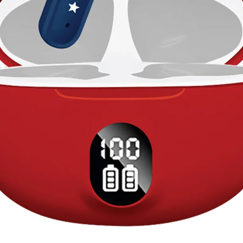 Celebrate 250 Liberty-Air True Wireless Bluetooth Earphones with Charging Case – Red