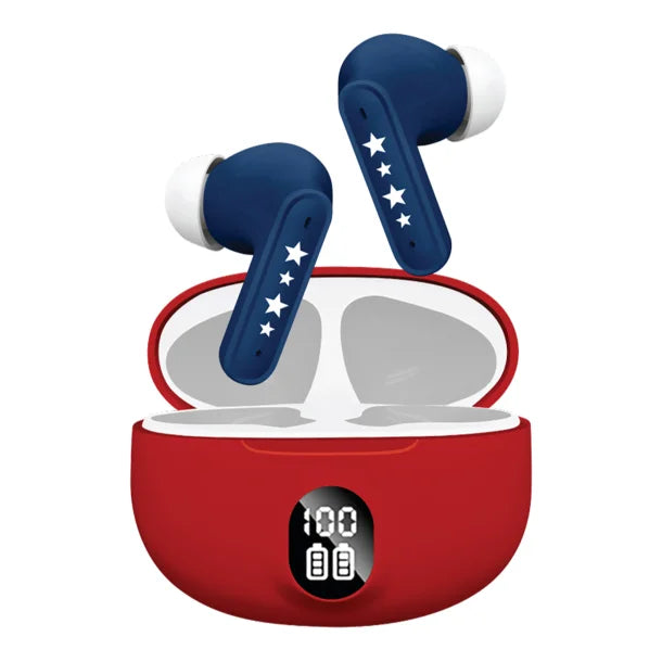 Celebrate 250 Liberty-Air True Wireless Bluetooth Earphones with Charging Case – Red