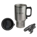 Brentwood GeoJug 16-Oz. Stainless Steel 12V Heated Travel Mug – CMB-16C