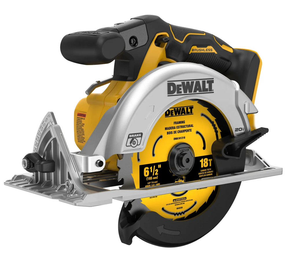 20V MAX* XR® 6-1/2-In. Brushless Cordless Circular Saw (Tool Only)