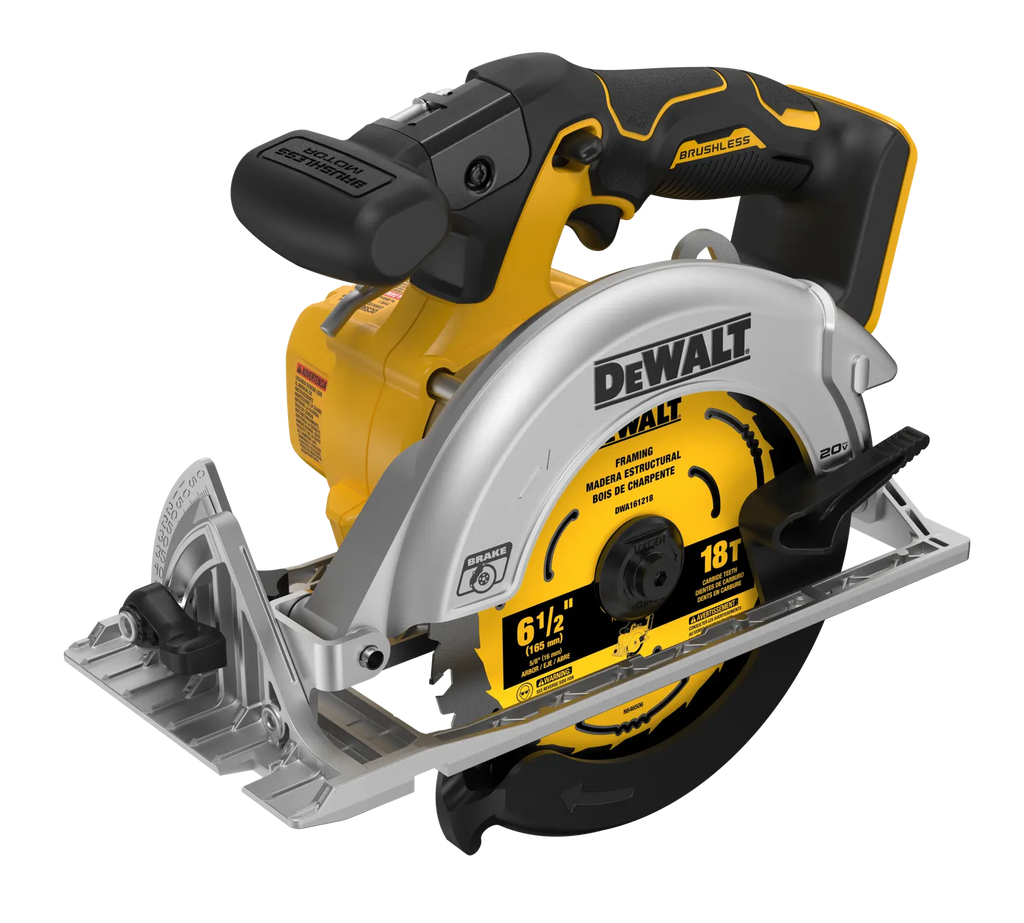 20V MAX* XR® 6-1/2-In. Brushless Cordless Circular Saw (Tool Only)