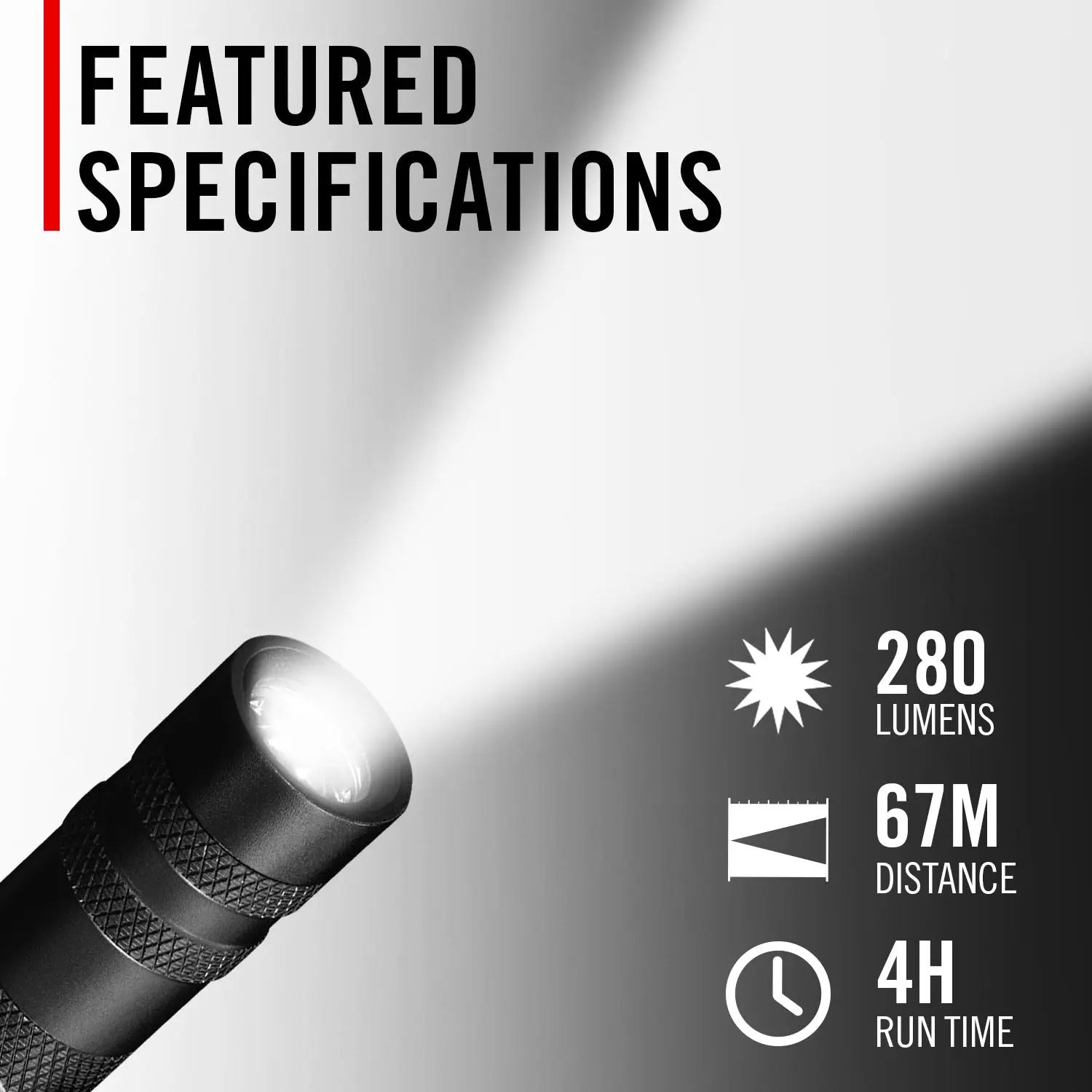 Coast HP2R Twist Focus Rechargeable Pocket Flashlight