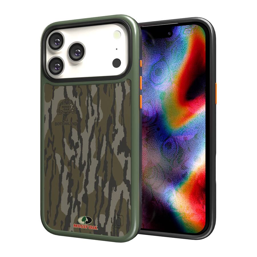Cellhelmet - Fortitude Series MagSafe Compatible Case for iPhone 17 Pro Max - Mossy Oak® Bottomland