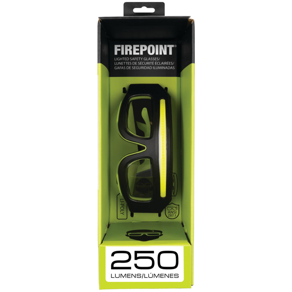 250 Lumens Lighted Safety Glasses