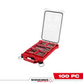Milwaukee 100-Pc. SHOCKWAVE Impact Driver Bit Set with PACKOUT Organizer, Model# 48-32-4082