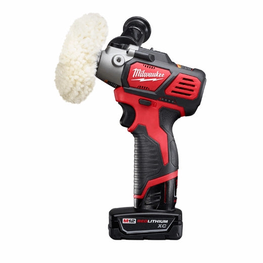 Milwaukee M12 Variable Speed Cordless Polisher/Sander Kit, 1 Battery, Model# 2438-22X