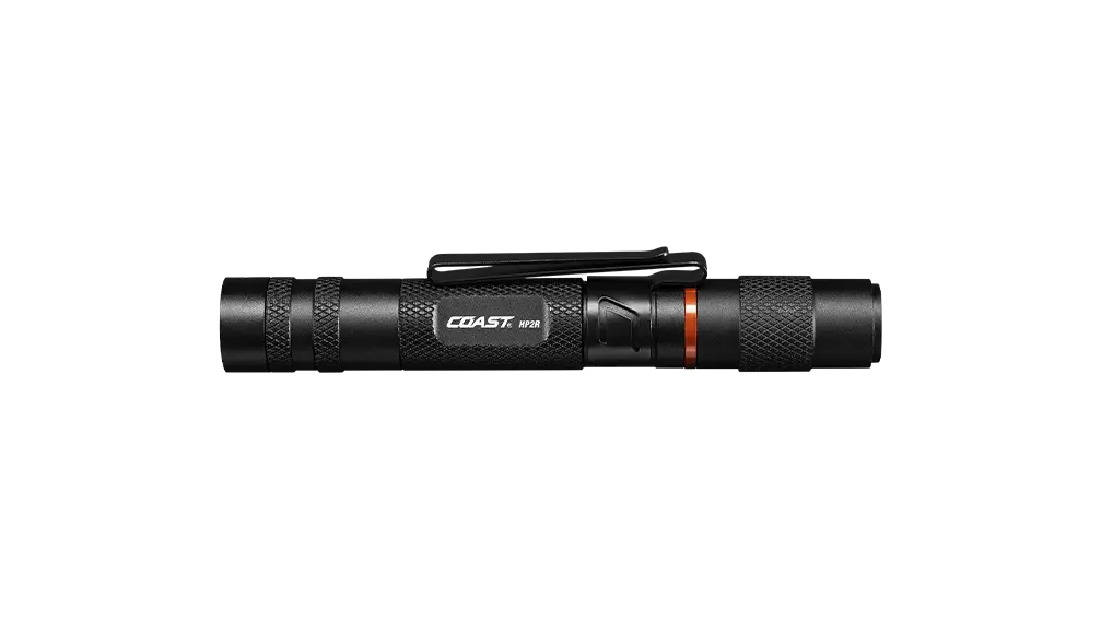 Coast HP2R Twist Focus Rechargeable Pocket Flashlight