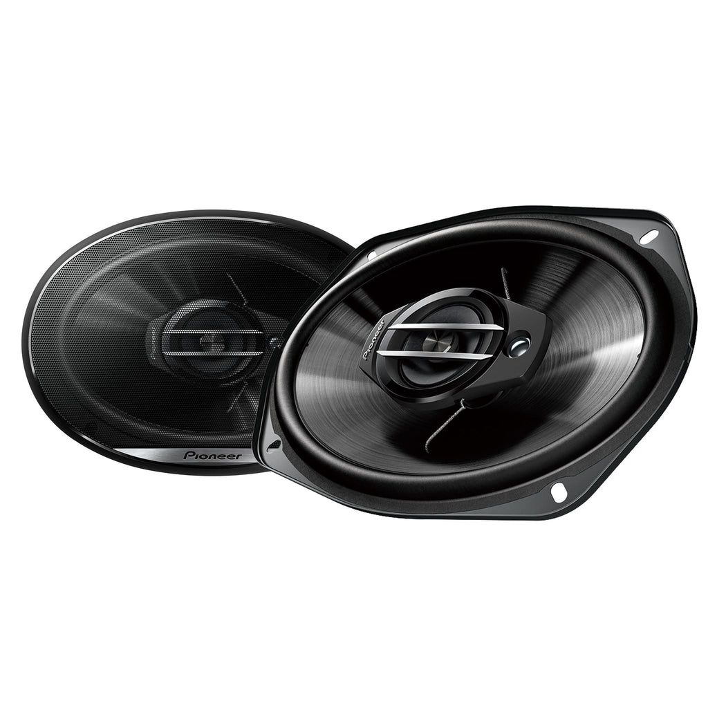 PIONEER G-Series TS-G6930F 6” x 9” 3-Way Speakers (Pair) – 400W Max, Balanced Sound + Smooth Treble, Great Stock Replacement, High-Efficiency Speaker Designed for OEM Power