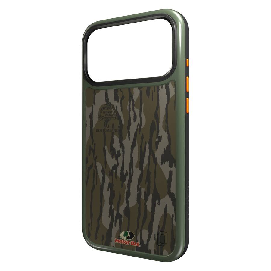 Cellhelmet - Fortitude Series MagSafe Compatible Case for iPhone 17 Pro Max - Mossy Oak® Bottomland