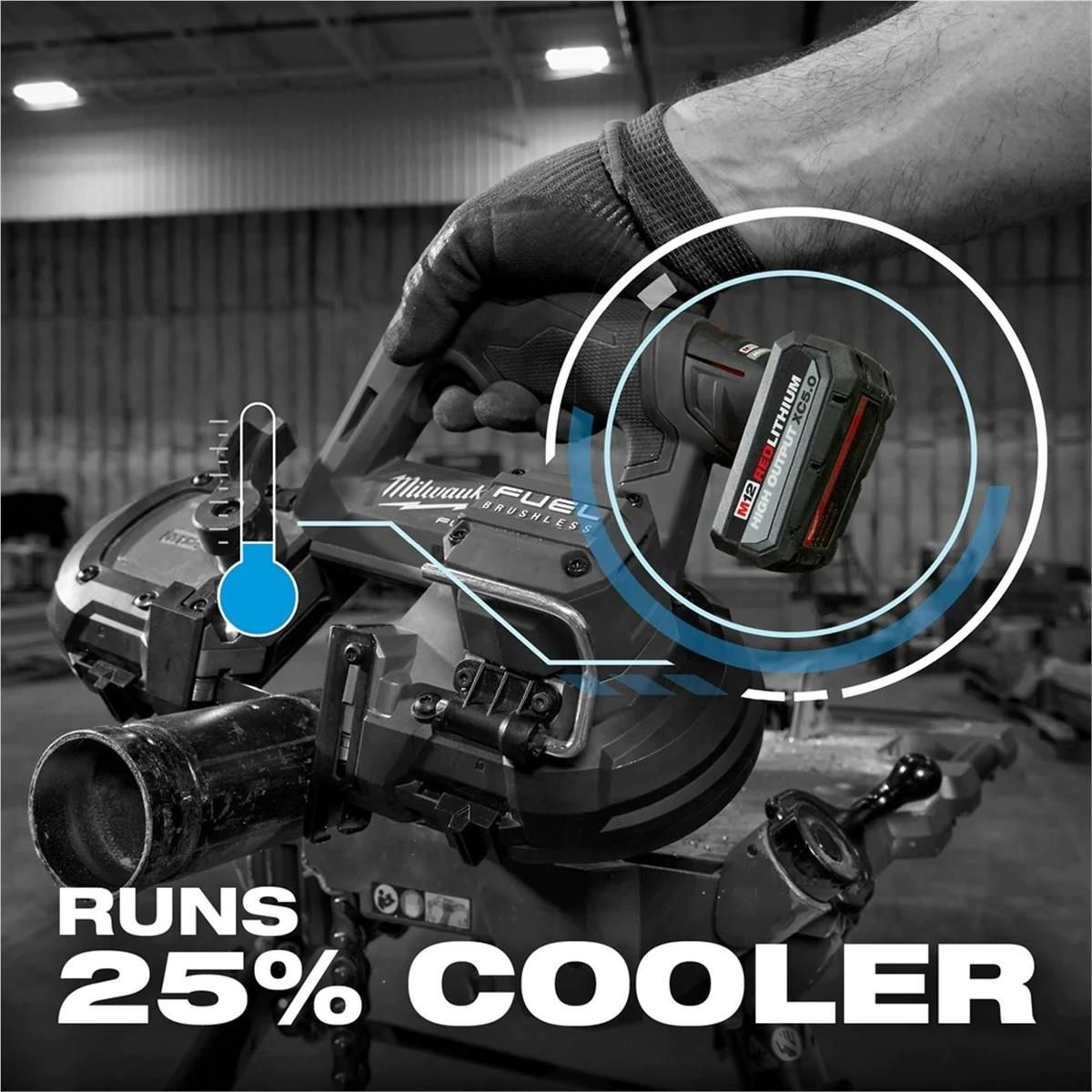 Milwaukee M12 REDLITHIUM HIGH OUTPUT XC5.0 Battery Pack – 48-11-2450
